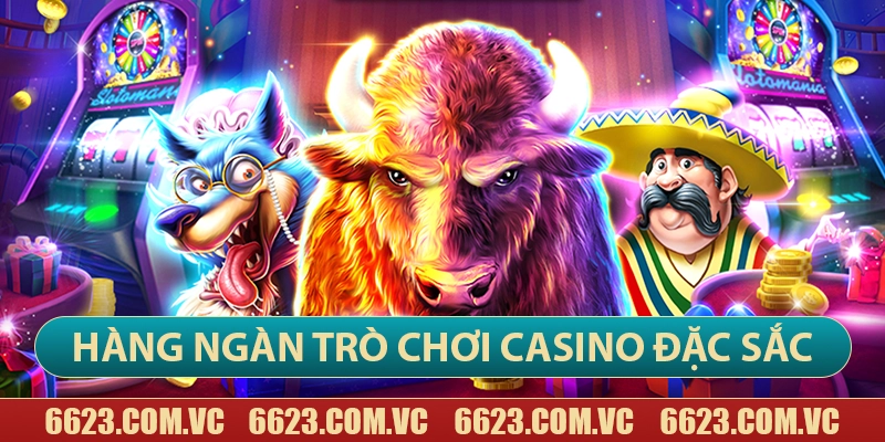6623 - 6623 Galaxy Casino - Nhà Cái Đến Từ Châu Âu 33 6623 sở hữu hàng ngàn trò chơi casino đặc sắc